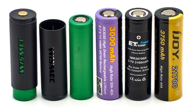 Выгодная цена на аккумуляторы при покупке любого боксмода или комплекта