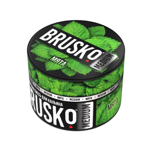 Табак Brusko Medium, 50гр "Мята"