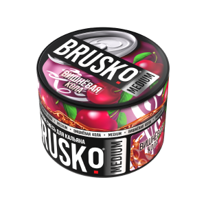 Табак Brusko Medium, 50гр "Вишневая кола"