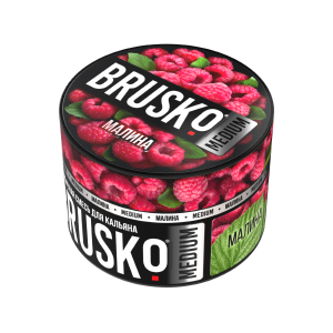 Табак Brusko Medium, 50гр "Малина"