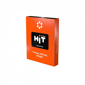 Табак BLACKBURN HiT, 30гр "Pear Action / Груша, персик, ягоды"