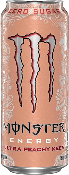 Напиток MONSTER ENERGY ULTRA PEACHY KEEN 0.5л