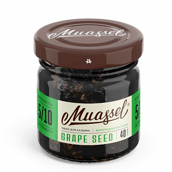 Табак Muassel, 40гр "Grape Seed - Виноградная косточка"