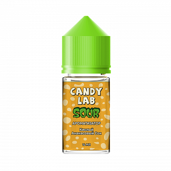 Ароматизатор CandyLab SOUR "Pineapple Fresh / Кислый Ананасовый Сок" 14мл (на 30мл)