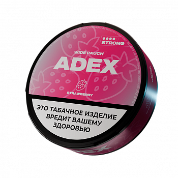 Жевательный табак ADEX WIDE STRONG "Strawberry" 12гр