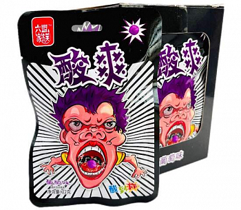 Кисло-освежающие леденцы “SuanShuang” Виноград 30гр 1шт/20уп