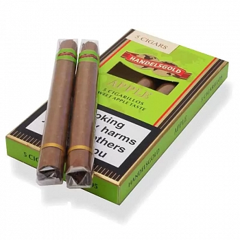 Сигариллы HANDELSGOLD Cigarillos Apple 1уп/5шт