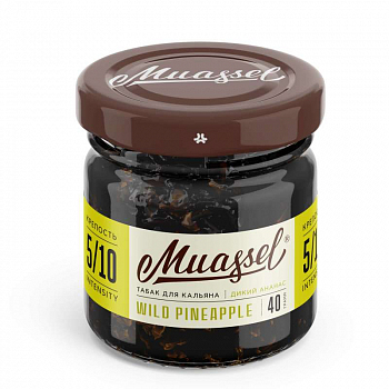 Табак Muassel, 40гр "Wild Pineapple - Дикий ананас"