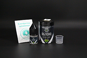 Ароматизатор DARK X SIZE XL SHORT+ "Яблоко" (на 30мл)  + флакон 30мл