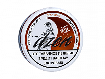 Жевательный табак Dzen "Cola lime"
