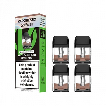 Картридж Vaporesso XROS Corex 2.0 0.4ohm Top Filling 3мл 1шт/4уп