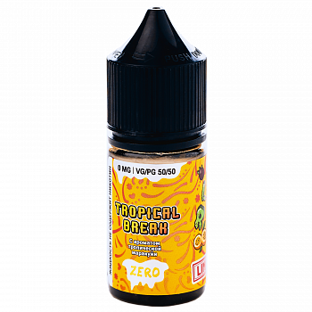 Жидкость для ЭСДН Slurm Zero "Tropical Break / Тропическая маракуйя" 27мл 0мг.