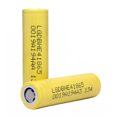 LG HE4 2500mAh 20A, 18650 аккумулятор