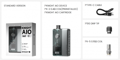 Smoant Knight AIO 90W (Turquoise Green)