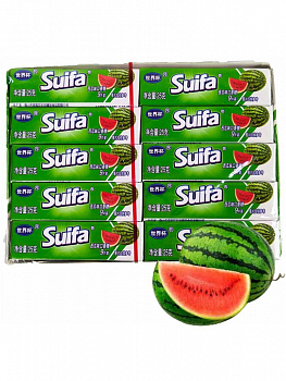 Жевательная резинка "Суифа" Арбуз 25гр 1шт/20уп