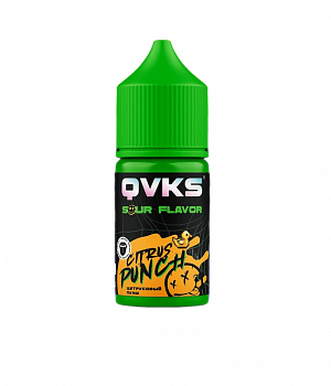 Ароматизатор QVKS SOUR KONSTRUKT "Цитрусовый Пунш" (на 30мл)