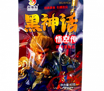 Соевый снек "Monkey King" с пряным вкусом 48г 1шт/30упак