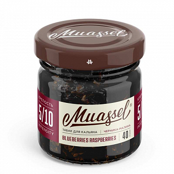 Табак Muassel, 40гр "Blueberries Raspberries - Черника-малина"
