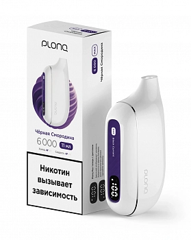 ОЭСДН Plonq MAX 6000 "Черная Смородина" 20мг