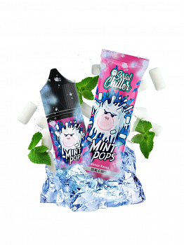 Жидкость для ЭСДН Serial Chiller SALT "Mint Pops / Мятная Жвачка" 10мл 15мг.