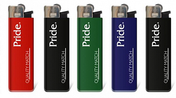 Зажигалка газовая PRIDE (Прайд) F-004 Color