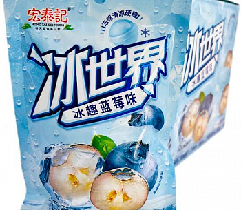 Охлаждающие леденцы "TAI KEE" Черника 26гр 1шт/20уп