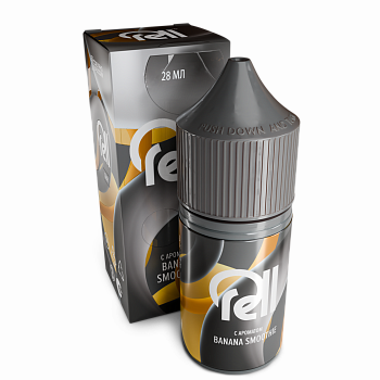 Жидкость для ЭСДН RELL Gray "Банановый смузи" 28мл 0мг.
