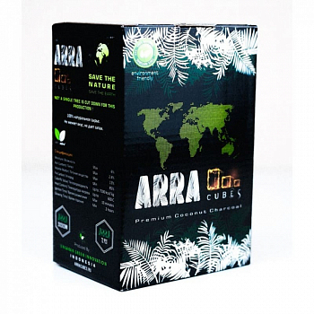 ARRA 25мм, 72шт/уп - уголь для кальяна